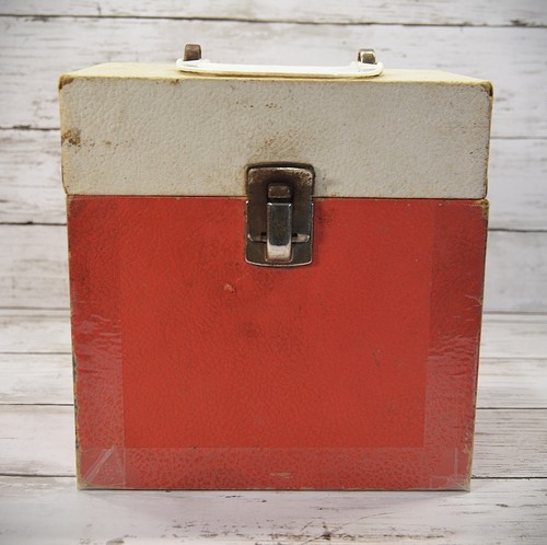 Vinyl record storage case - record,
