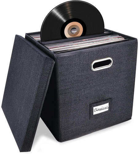 Sturdy vinyl record storage - vinyl,