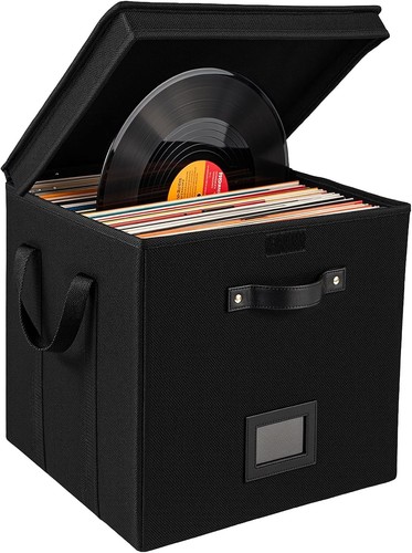 Vinyl record storage box for - vinyl,