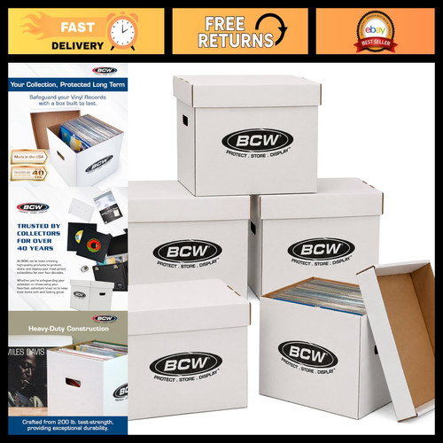 Vinyl record storage boxes - vinyl,