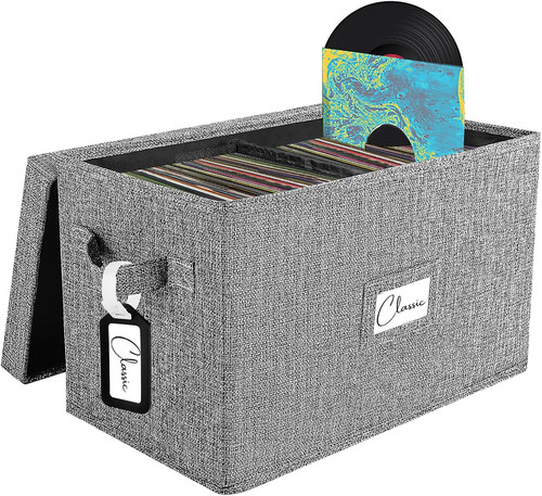 Vinyl record storage box - storage,